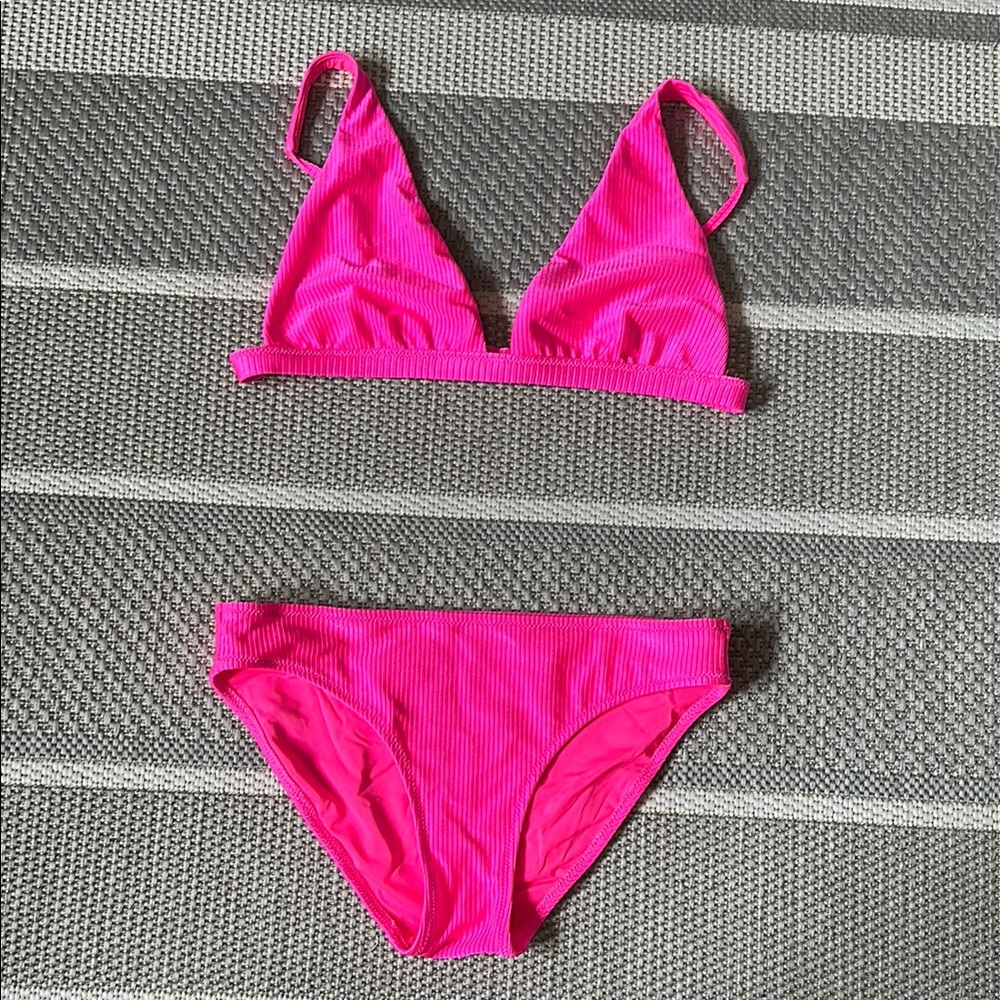 aerie Pink Bikini Set ~ size small